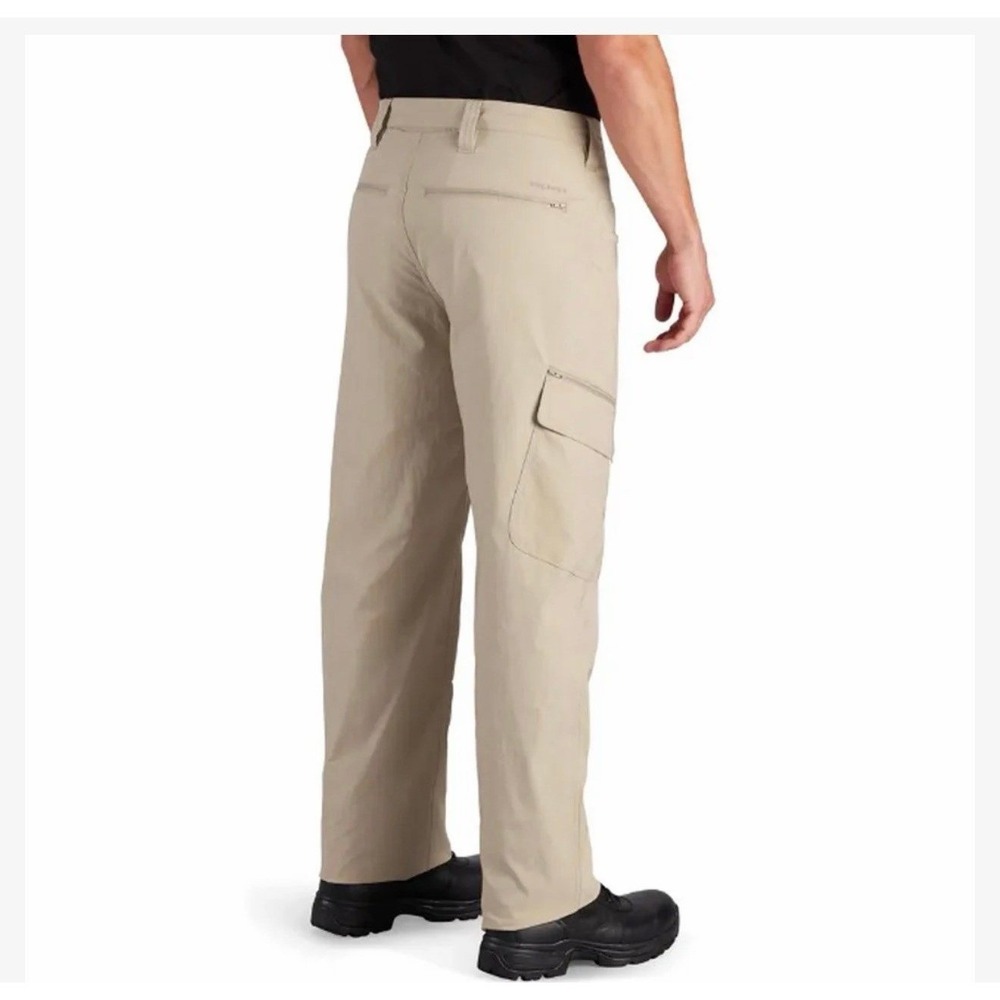 Propper Tactical Pants Khaki Mens 40x32 Stretch Cargo Outdoor Work